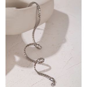 Stainless Steel Snake Chain Choker Necklace